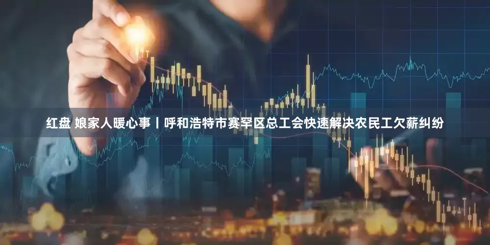 红盘 娘家人暖心事丨呼和浩特市赛罕区总工会快速解决农民工欠薪纠纷