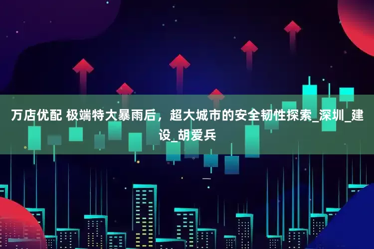 万店优配 极端特大暴雨后，超大城市的安全韧性探索_深圳_建设_胡爱兵